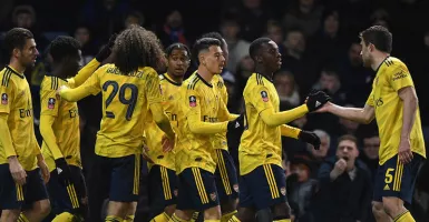 Portsmouth vs Arsenal 0-2: Eddie Nketiah Istimewa