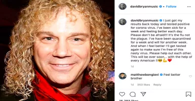 Keyboardist Bon Jovi David Bryan Positif Kena Corona