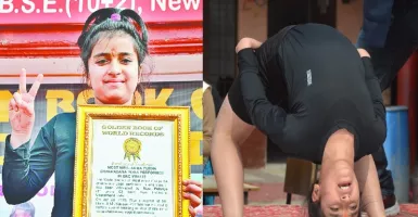 Riya Palariya, Anak 11 Tahun Pecahkan Rekor Gerakan Yoga Tersulit