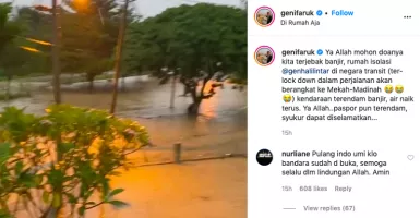 Kabar Duka, Keluarga Gen Halilintar Terjebak Banjir di Malaysia