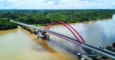 Deretan Fakta Jembatan Tumbang Samba di Kalimantan Tengah