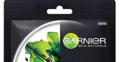 Garnier Black Serum Mask Pure Charcoal Black Algae, Bikin Glowing