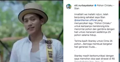 Stanley Wafat, Menteri Siti: Terima Kasih untuk Cinta 25 Pohon