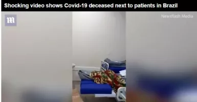 Duh, Pasien COVID-19 Tidur Bersebelahan dengan Beberapa Jenazah