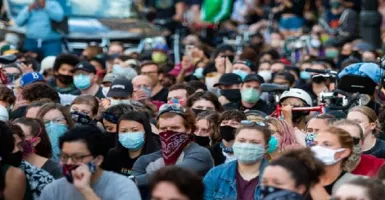 Aksi Demonstrasi, Picu Ledakan Kasus Virus Corona di Amerika