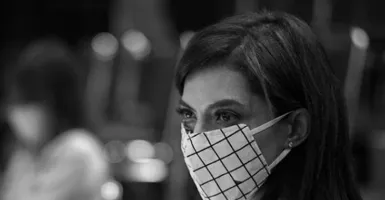 Najwa Shibab Pakai Masker, Semoga Lekas Sembuh