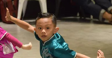 Usia 8 Tahun, Atlet Cilik Wushu Torehkan Prestasi Gemilang