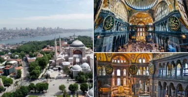 Netter Ramai Komentari Hagia Sophia yang Alih Fungsi jadi Masjid