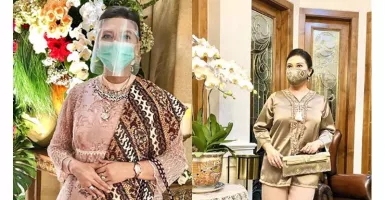 Kondangan Pakai Masker-Topeng, Bella Saphira Kangen Hidup Normal