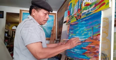 Komunitas Perupa Jakarta Raya Rekam Sejarah Pandemi Lewat Lukisan
