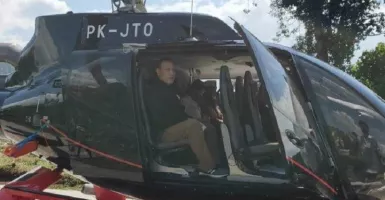 Wow, Ketua KPK Firli Bahuri Naik Helikopter Mewah 