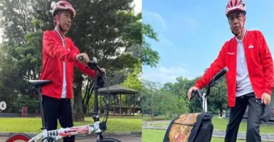 Jokowi Pamer Koleksi Sepeda, Semua Gowesnya Buatan Indonesia