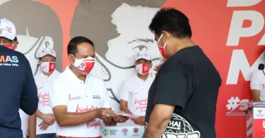 Menpora Hadiri Kampanye Nasional Gerakan Pakai Masker
