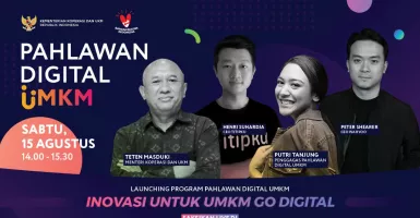 Teten Masduki dan Putri Tanjung Berburu Pahlawan Digital UMKM