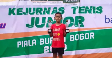 Fakhri Siregar, Atlet Tenis Junior dengan Peringkat 1 Nasional