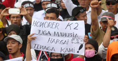 Pekerja Dapat Subsidi, Honorer K2: Jokowi Nggak Adil