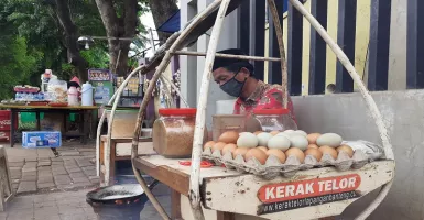 Pernah Berjaya, Pedagang Kerak Telur Lapangan Banteng Menangis