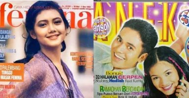 Artis Pamer Jadi Model Sampul Majalah saat Remaja, Tercantik?