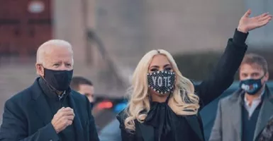 Potret Lady Gaga dan Joe Biden Saat Kampanye di Pennsylvania