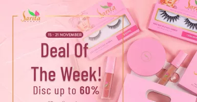 Weekend Sale: Produk Sarita Beauty di Shopee Diskon Up To 60 %