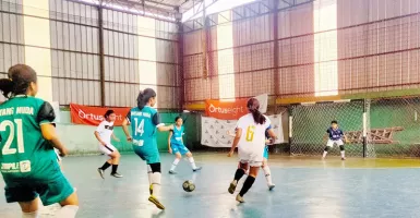 Pekan ke-14 Woman Futsal League Sangat Menarik