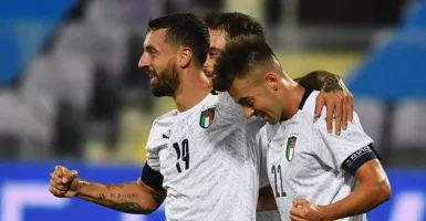 Italia vs Moldova 6-0: Rekor Mancini Luar Biasa