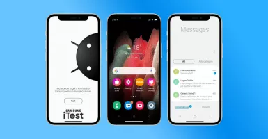 Wow, Samsung Punya Aplikasi Ubah iPhone Jadi Android