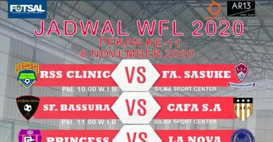 Woman Futsal League Makin Sengit, Kontestan Saling Jegal