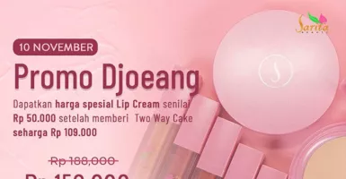 Promo Djoeang Harga Spesial Lip Cream usai Beli TWC Sarita Beauty