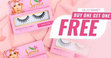 Buy One Get One Pembelian Eyelashes Sarita Beauty di Shopee
