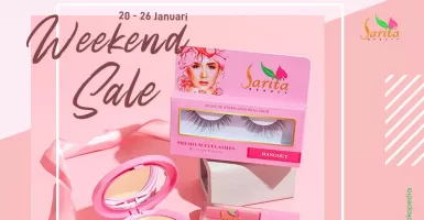 Weekend Sale: Harga Spesial Produk Sarita Beauty di Tokopedia