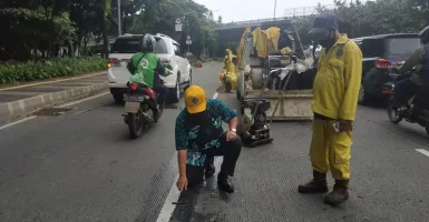 Awas, Jalan Berlubang di Sudirman-Thamrin Bikin Resah