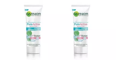 Garnier Sensitive Anti-Acne Cleansing Gel Redakan Jerawat