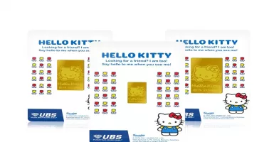Logam Mulia Hello Kitty Cocok Buat Hadiah Natal dan Tahun Baru