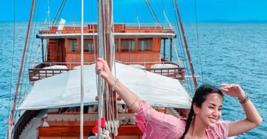 Bikin Melongo! Mewahnya Wisata Naik Yacht Ala Kirana Larasati 