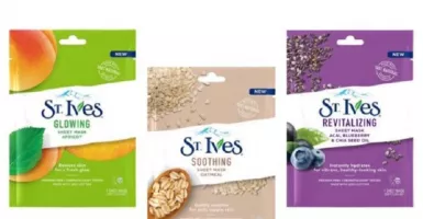 ST. Ives Sheet Mask Mampu Wujudkan Kulit Sehat dan Bercahaya