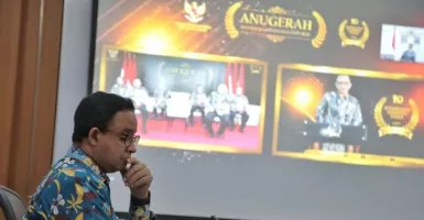 DKI Raih Anugerah Pemda Informatif, Begini Respons Anies Baswedan