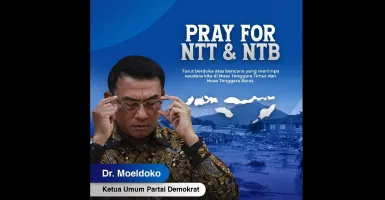 Ucapan Dukacita Moeldoko ke  NTT, Jabatannya Bikin Nyengir