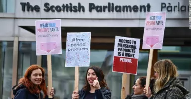 Keren! Skotlandia Menggratiskan Pembalut untuk Wanita