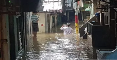 Banjir Rendam Kavling DKI Jakarta Timur