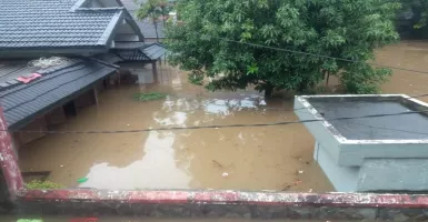 Duh, Rumah Ketum Partai Emas di Kemang Kelelep Banjir