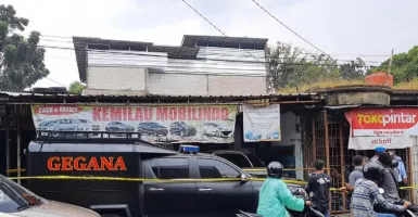 2 Terduga Teroris di Condet Pemilik Showroom Mobil 