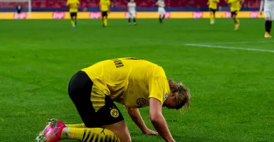 Sevilla vs Dortmund: Haaland Cetak Rekor, Langsung Sujud Syukur