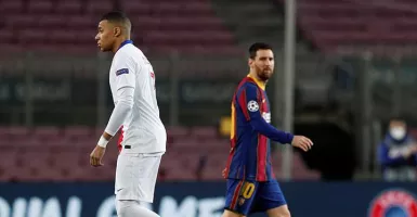 Barcelona vs PSG: Jalan Kaki Saat Mbappe Cetak Gol, Messi Dicaci