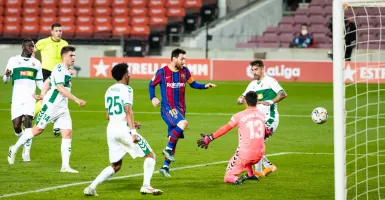 Barcelona vs Elche: Lewati 5 Orang, Video Ini Bukti Messi Alien!