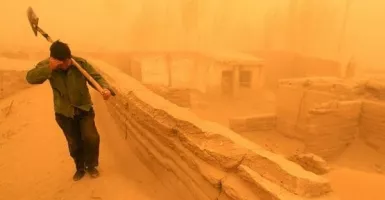 Kiriman Tuhan, Badai Pasir Getarkan China, Xi Jinping Siap Tempur