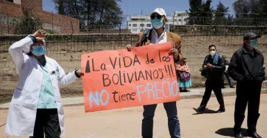 Duh, Tenaga Medis Bolivia Mogok Kerja di Tengah Covid-19 Melonjak
