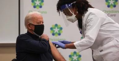 Jelang Pelantikan Presiden, Biden Kembali Disuntik Vaksin Corona