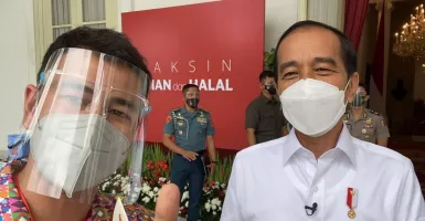 Jokowi Bersama Sultan Andara Terima Suntikan Dosis Pertama Vaksin