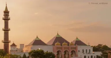 Melirik Kemegahan Masjid Agung Palembang, Perpaduan Tiga Budaya